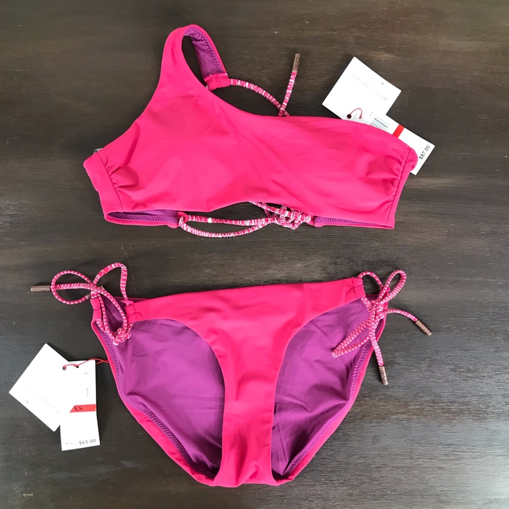 Red Carter Splice & Dice bikini - Picture 3 of 6